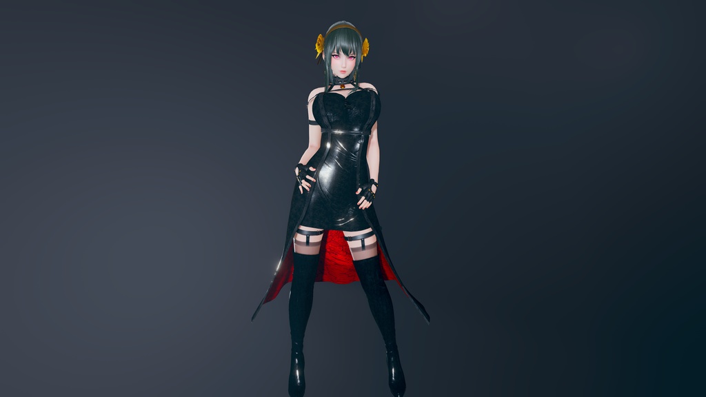 ヨル・フォージャー Yor Forger (Honey Select 2/HS2/AI Character Card)