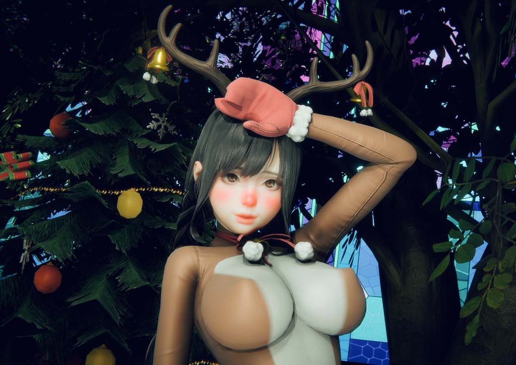 Akane aka. Rudolph the Reindeer(RoomGirl character card)