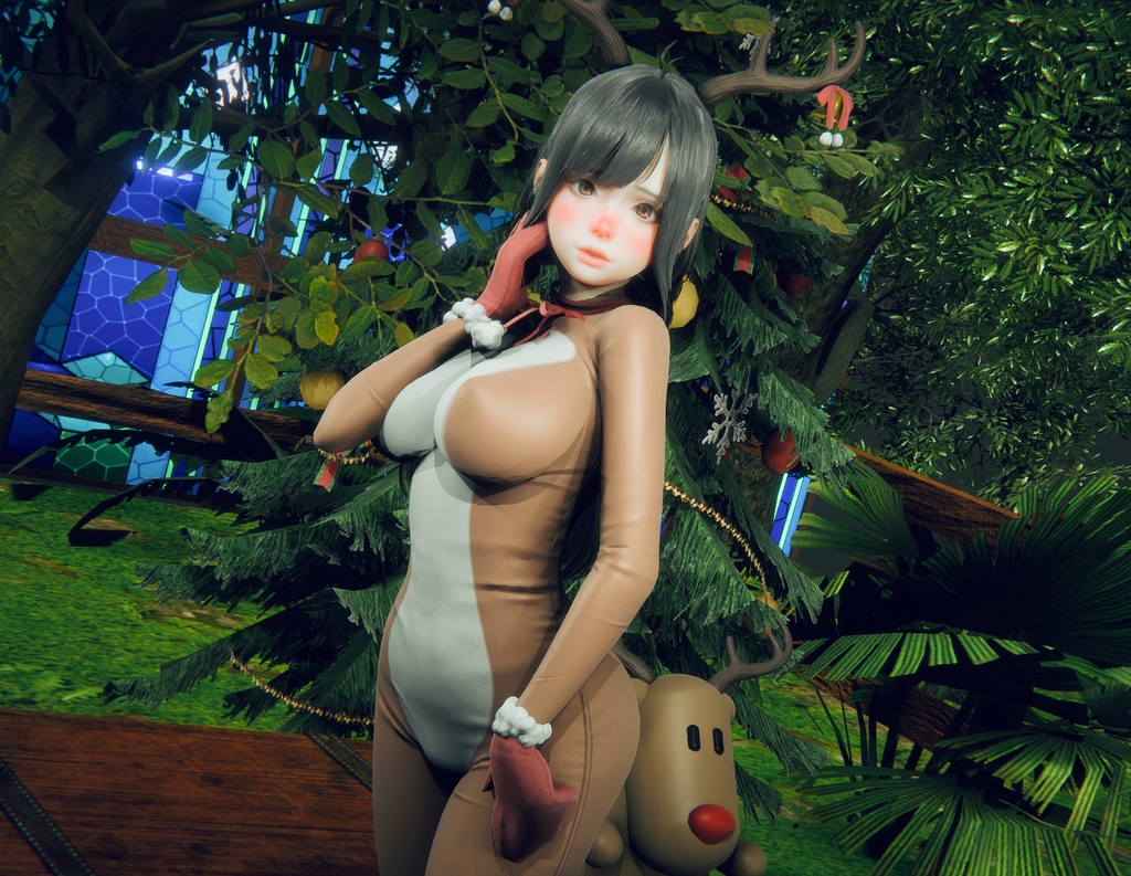 Akane aka. Rudolph the Reindeer(RoomGirl character card)