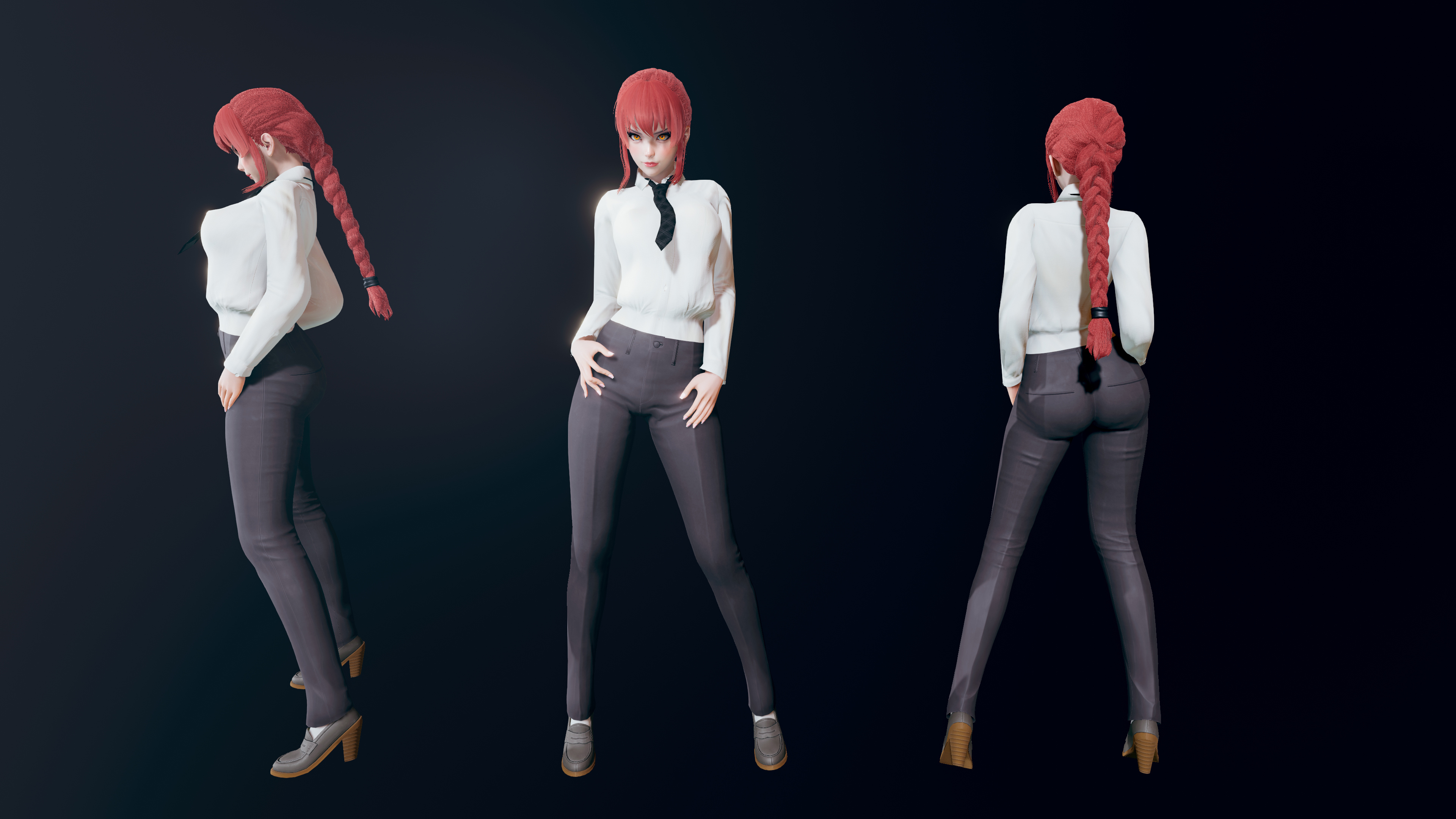 Makima(HoneySelect2/HS2/AI Cards) - ghostchild - BOOTH