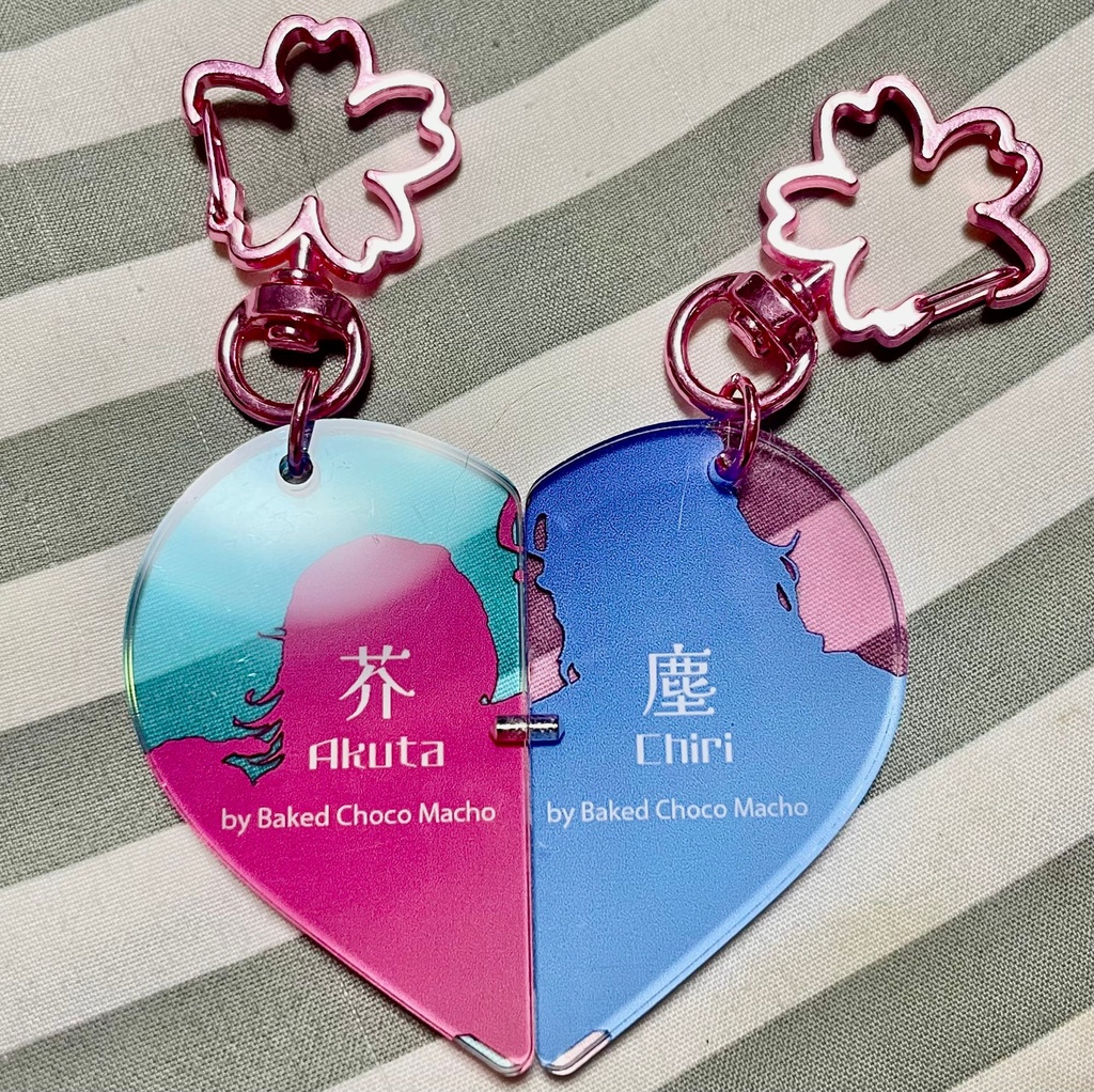 【塵芥】自機隠し刀ニコイチアクキー【マグネット付き】