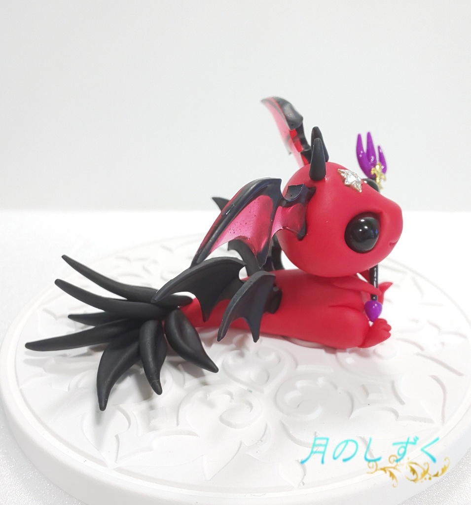 ⑭ 悪魔ドラゴン(レッド×黒)