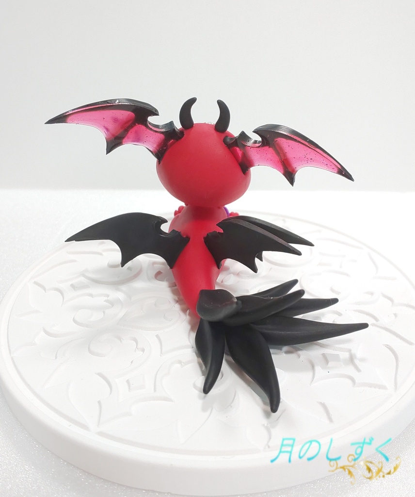 ⑭ 悪魔ドラゴン(レッド×黒)