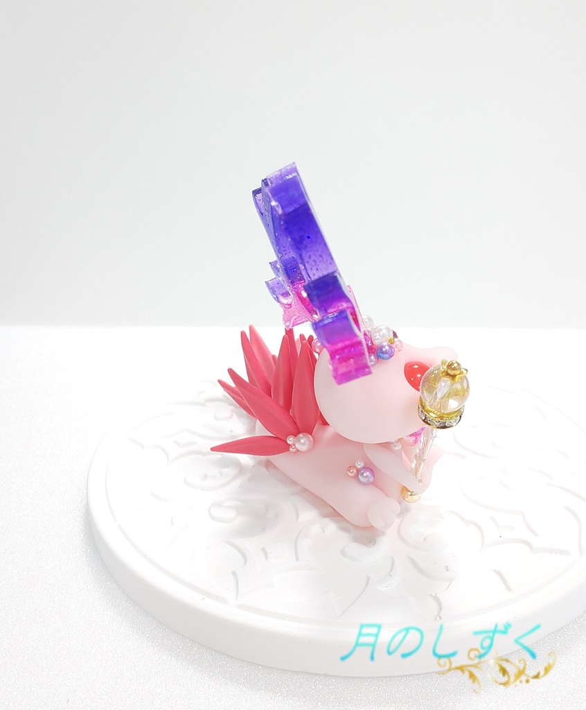 ㉑ 角ドラゴン(ライトピンク×スモークピンク)