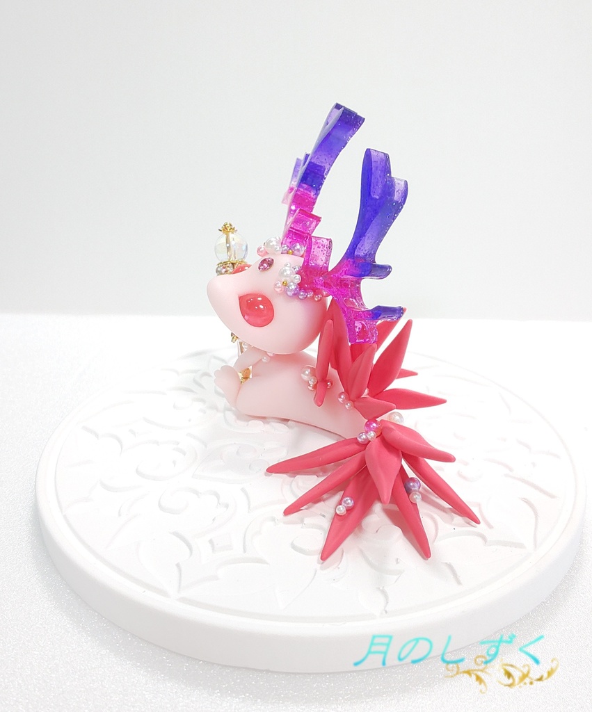 ㉑ 角ドラゴン(ライトピンク×スモークピンク)