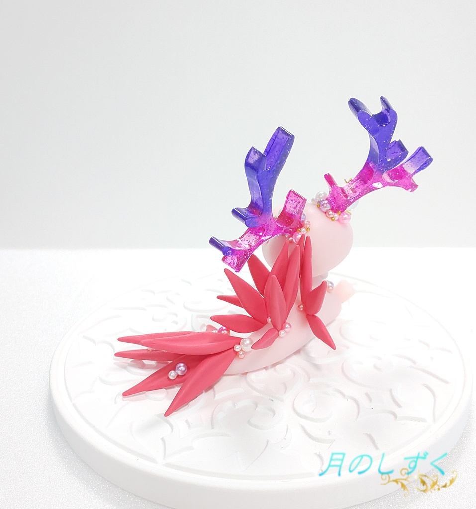 ㉑ 角ドラゴン(ライトピンク×スモークピンク)