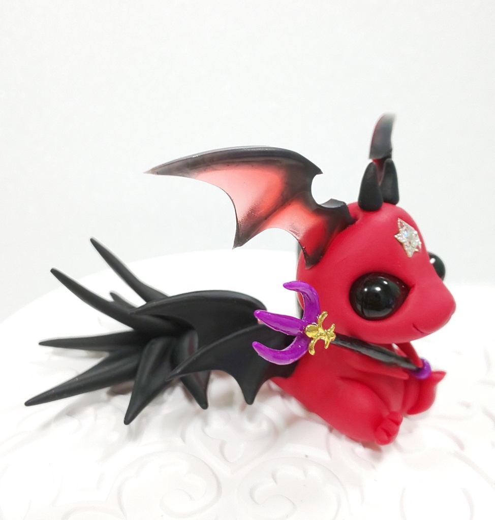 ㊶悪魔ドラゴン(レッド×ブラック)