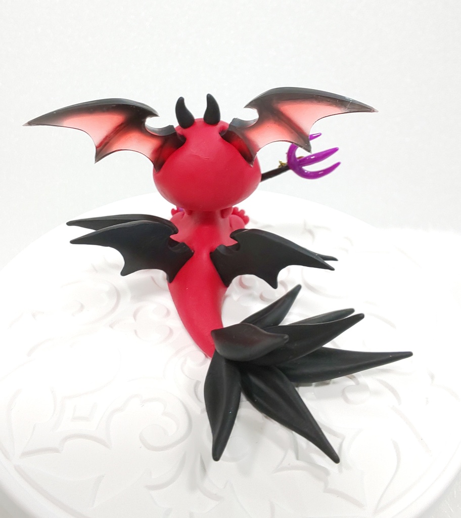 ㊶悪魔ドラゴン(レッド×ブラック)