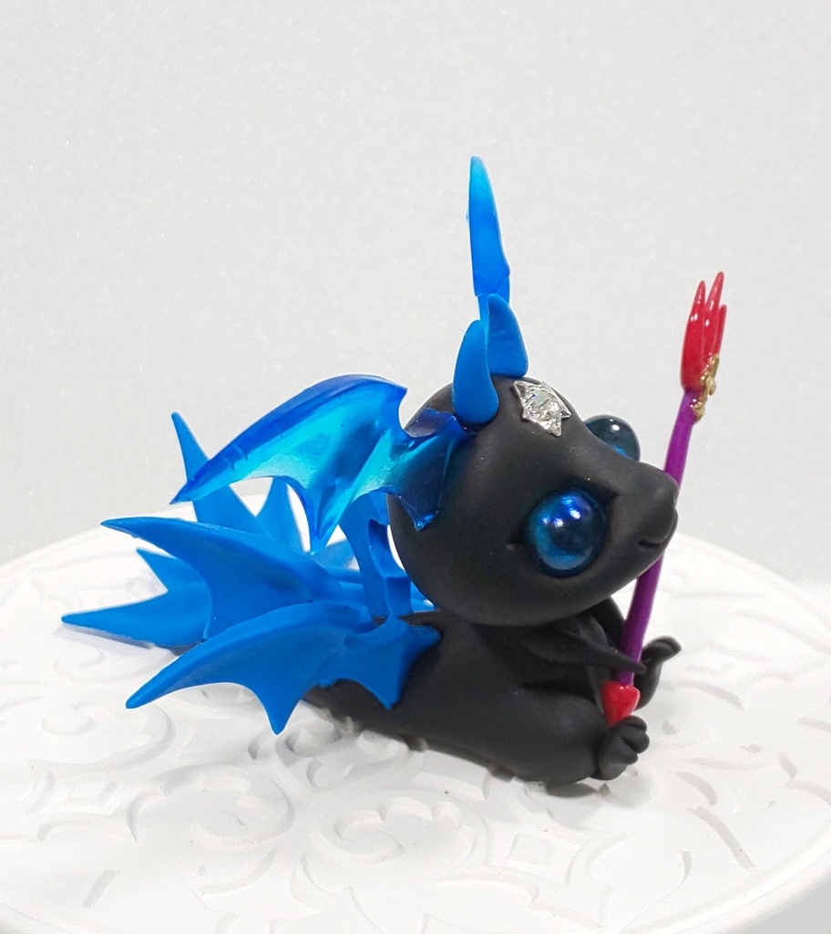 ㊸悪魔ドラゴン(ブラック×ブルー)