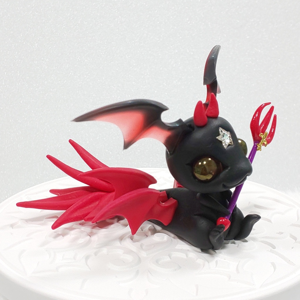 ㊹悪魔ドラゴン(ブラック×レッド)
