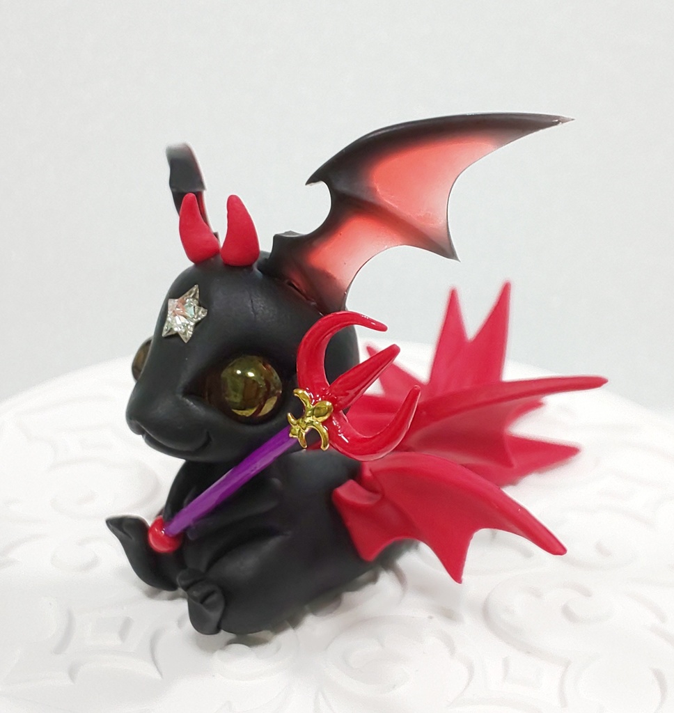 ㊹悪魔ドラゴン(ブラック×レッド)