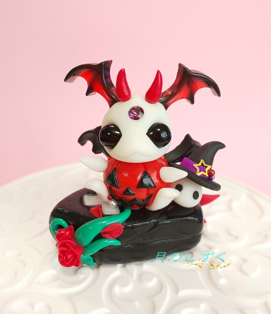 【63】ハロウィン限定!! ちびドラゴン on 棺桶