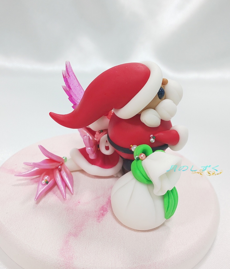 【74】クリスマス限定!! ノームサンタに隠れるちび羽耳ドラゴン