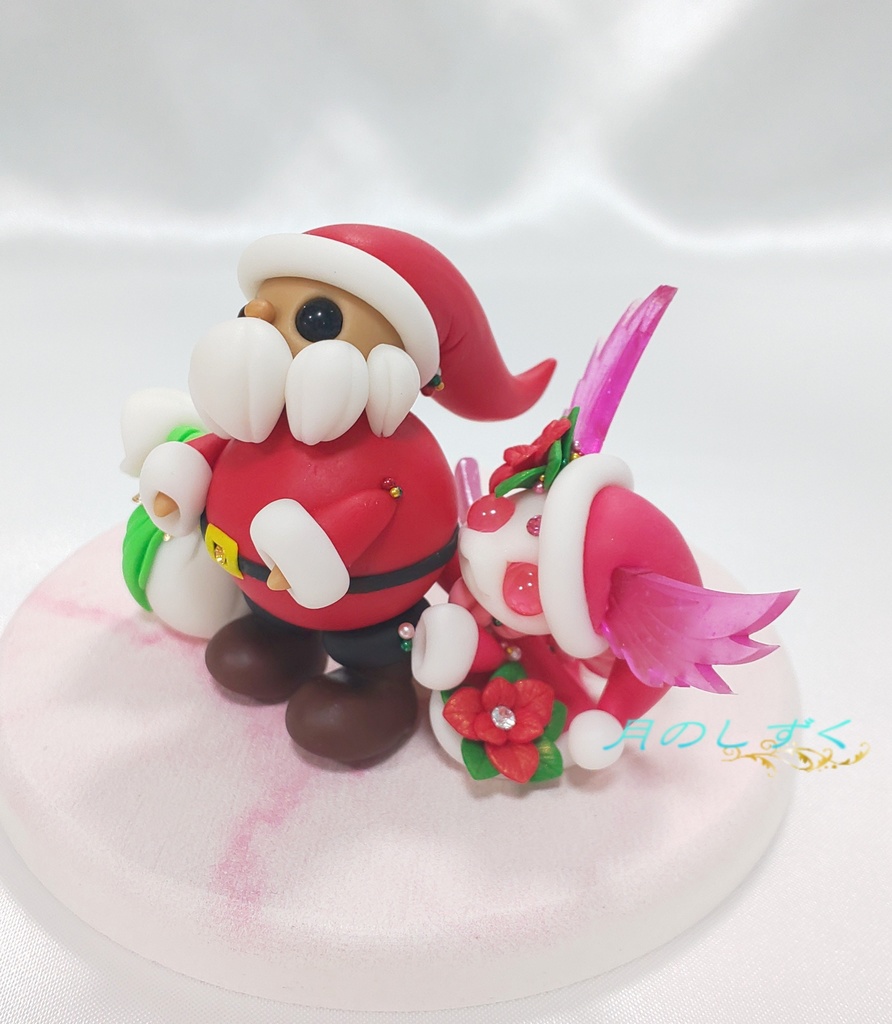 【74】クリスマス限定!! ノームサンタに隠れるちび羽耳ドラゴン