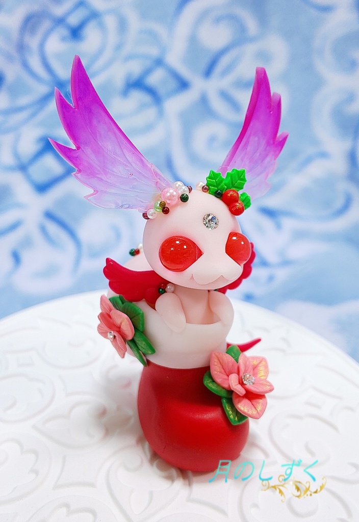 【80】クリスマス限定!! ブーツに入る羽耳ちびドラゴン