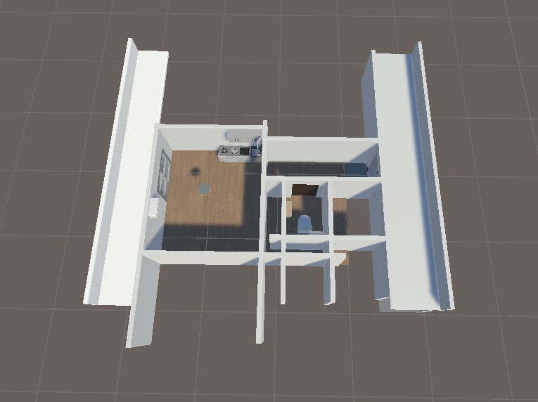 3Dアパートセット