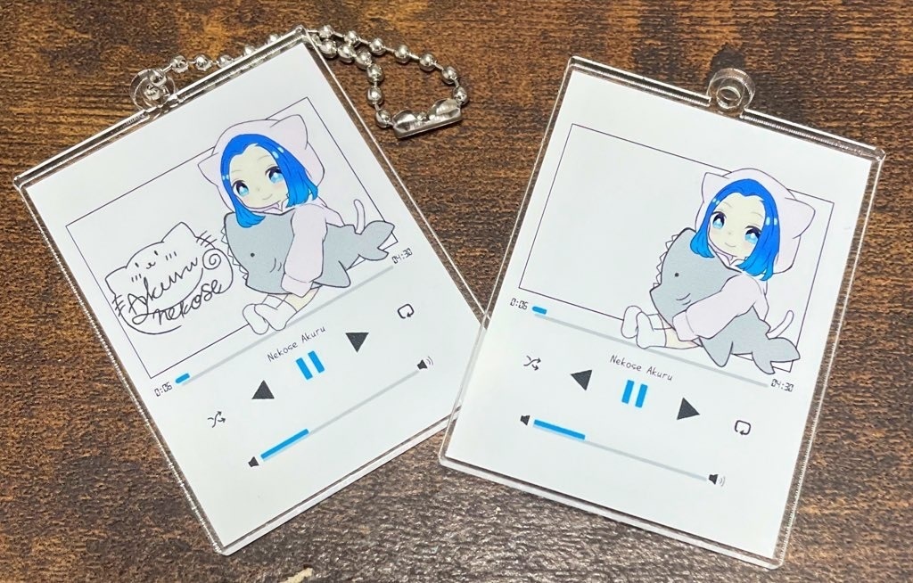 アクリルキーホルダー