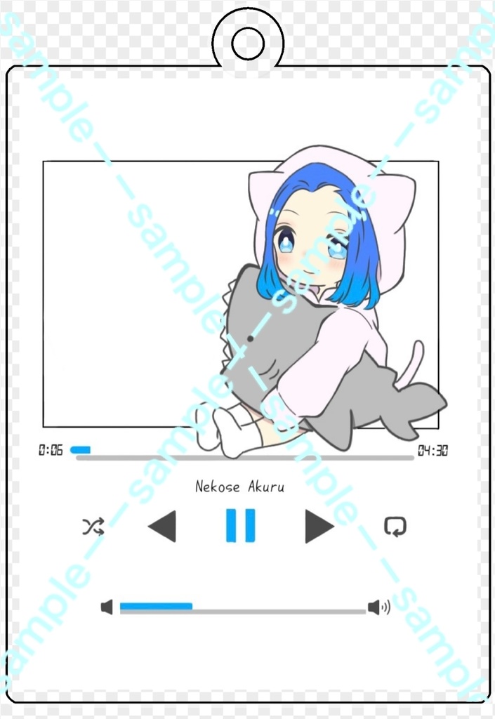 アクリルキーホルダー