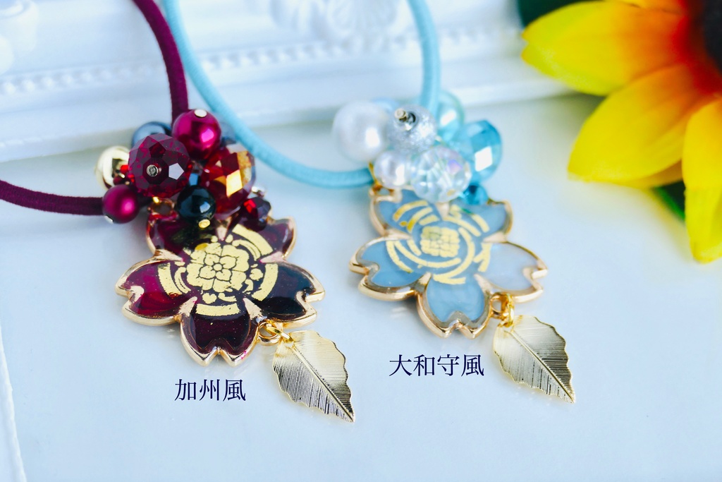 刀剣男子からの髪飾り