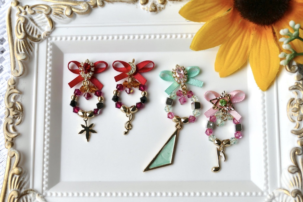 あんスタユニット風イヤーアクセサリー