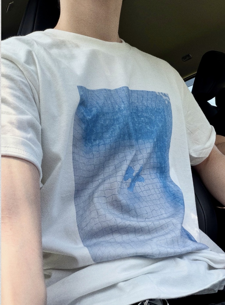 3D pool dog Tshirt