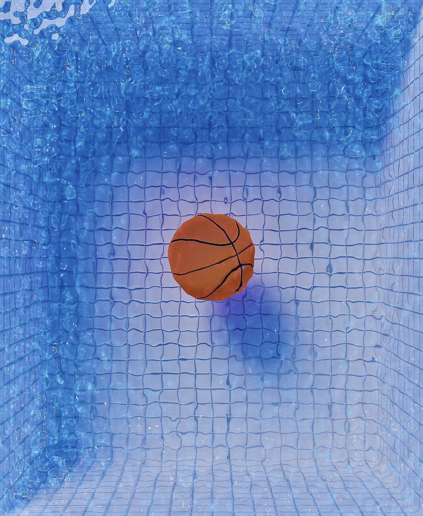 pool×basketballキャンバス
