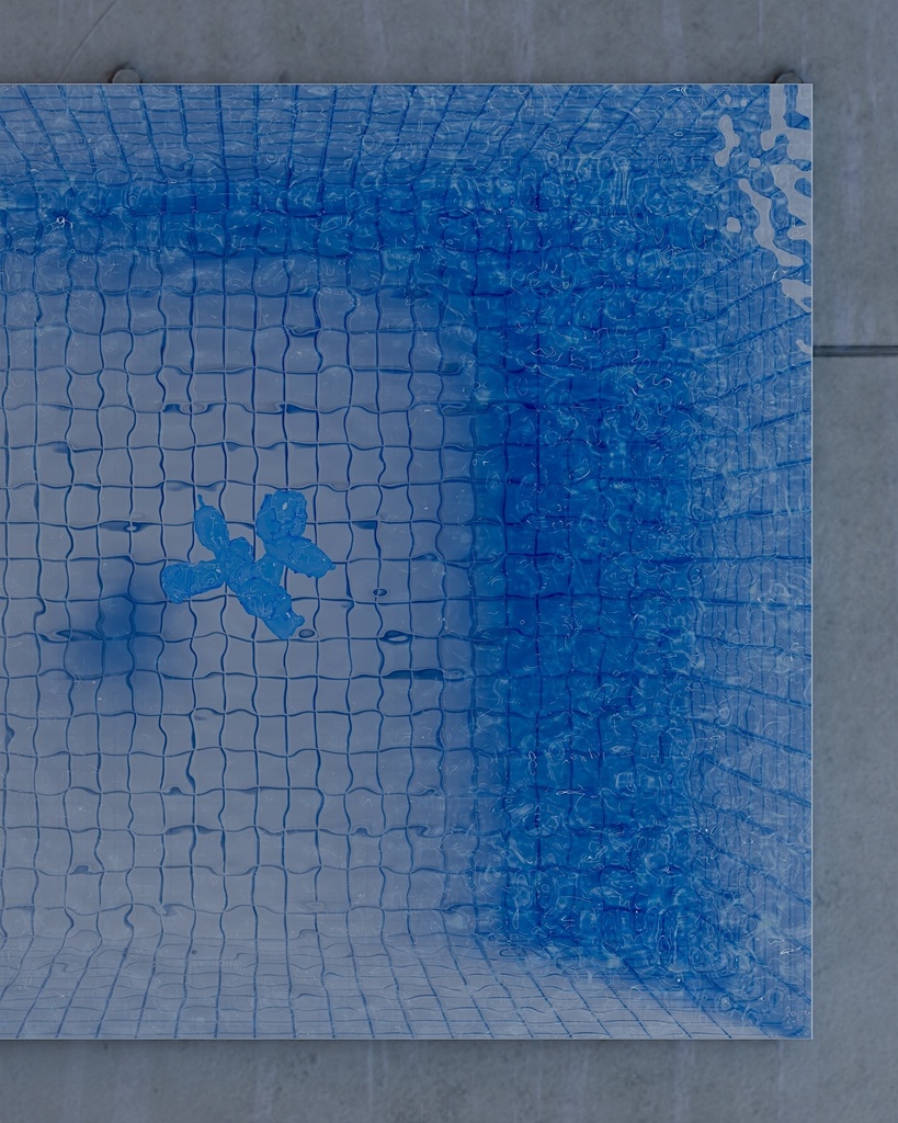 3D pool art canvas(Lサイズ)