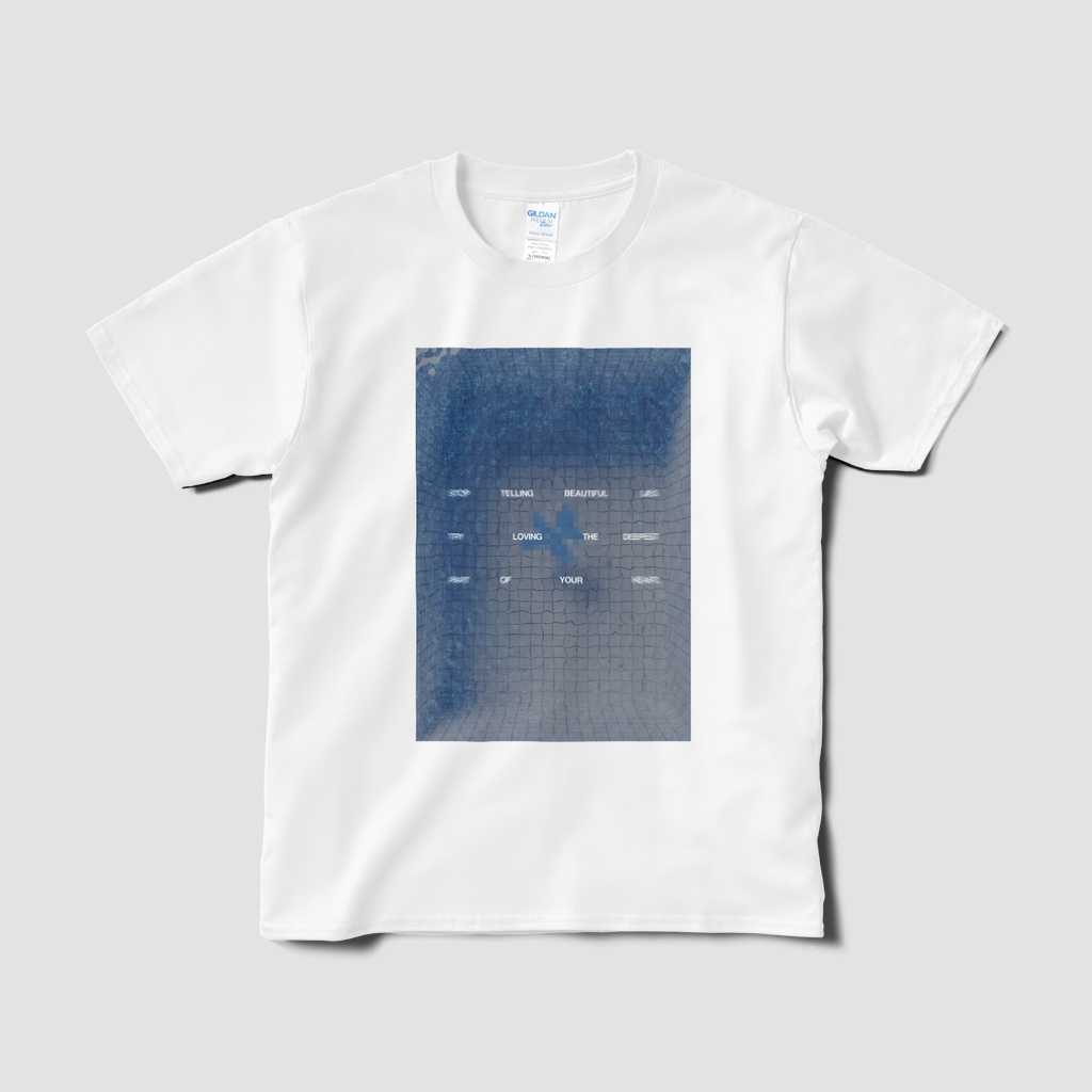 pool &text Tシャツ