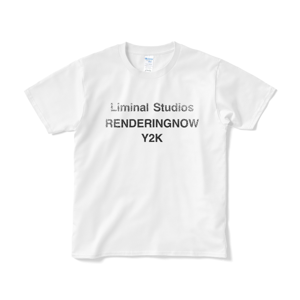 テキストロゴTシャツ（ブラック）