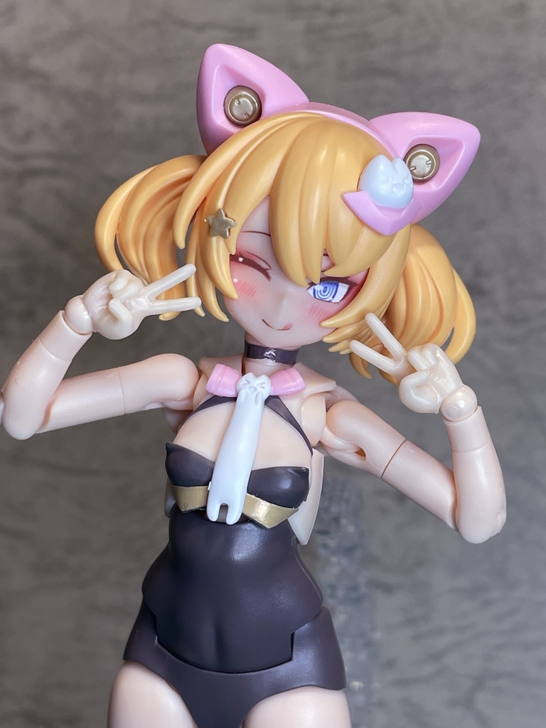 PUNI☆MOFU黒マオ MODフェイス