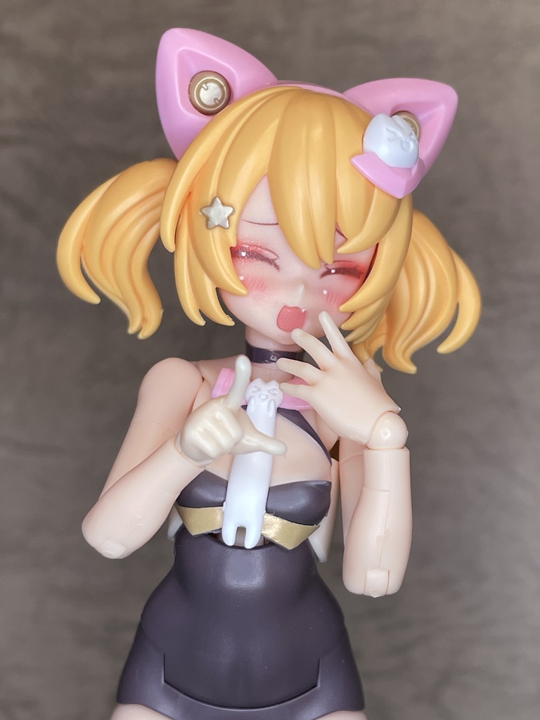 PUNI☆MOFU黒マオ MODフェイス