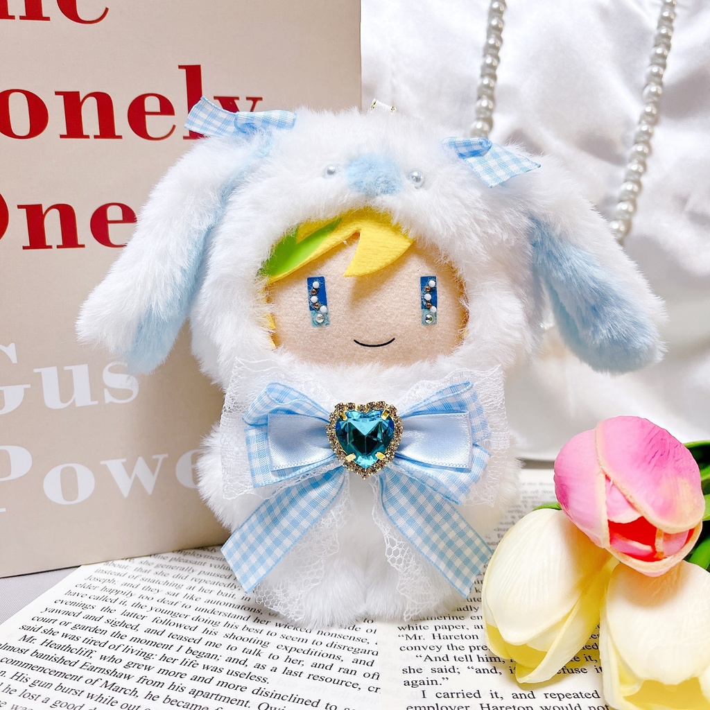 ライトブルーホワイトロリィタ