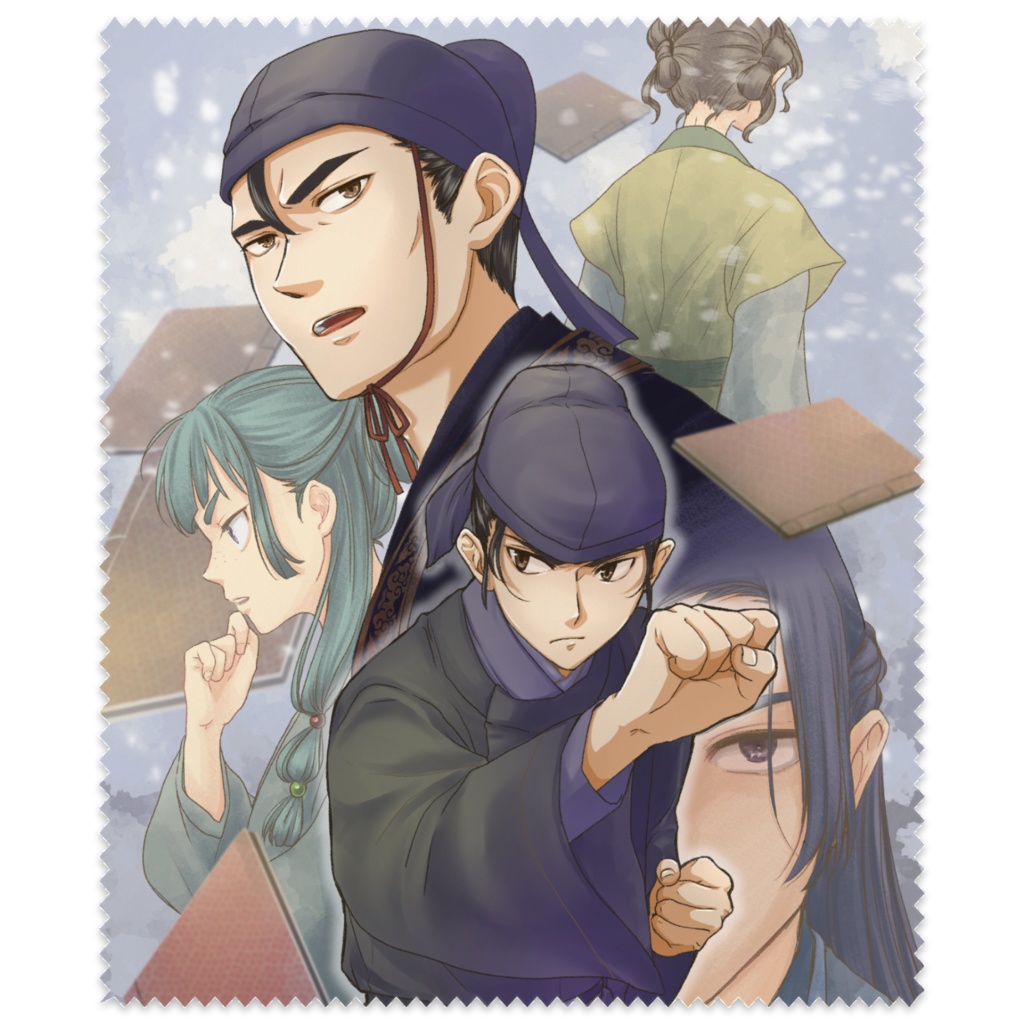 馬、メガネを拭く