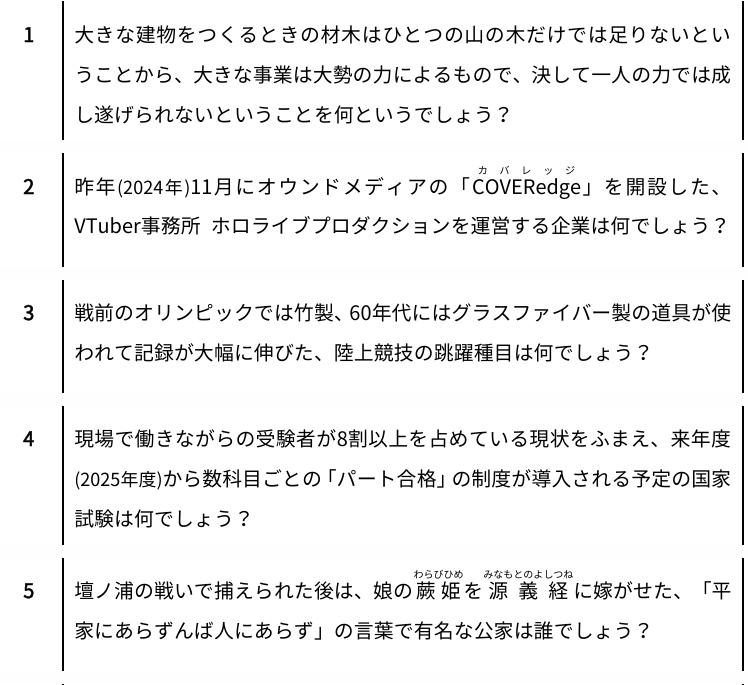第2回由木帝戦/由木王戦 公式問題集 - 由木ンジャ - BOOTH