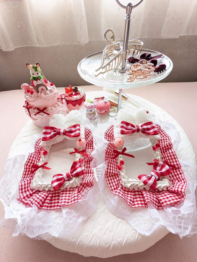 ショートケーキ風トレカケース