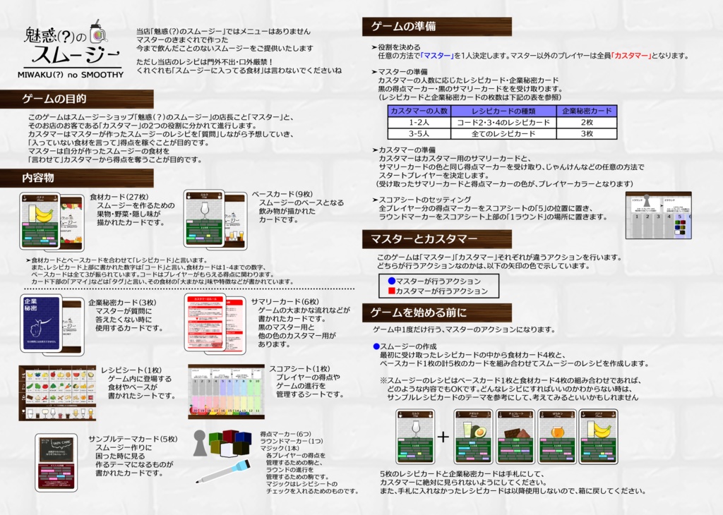 魅惑(?)のスムージー