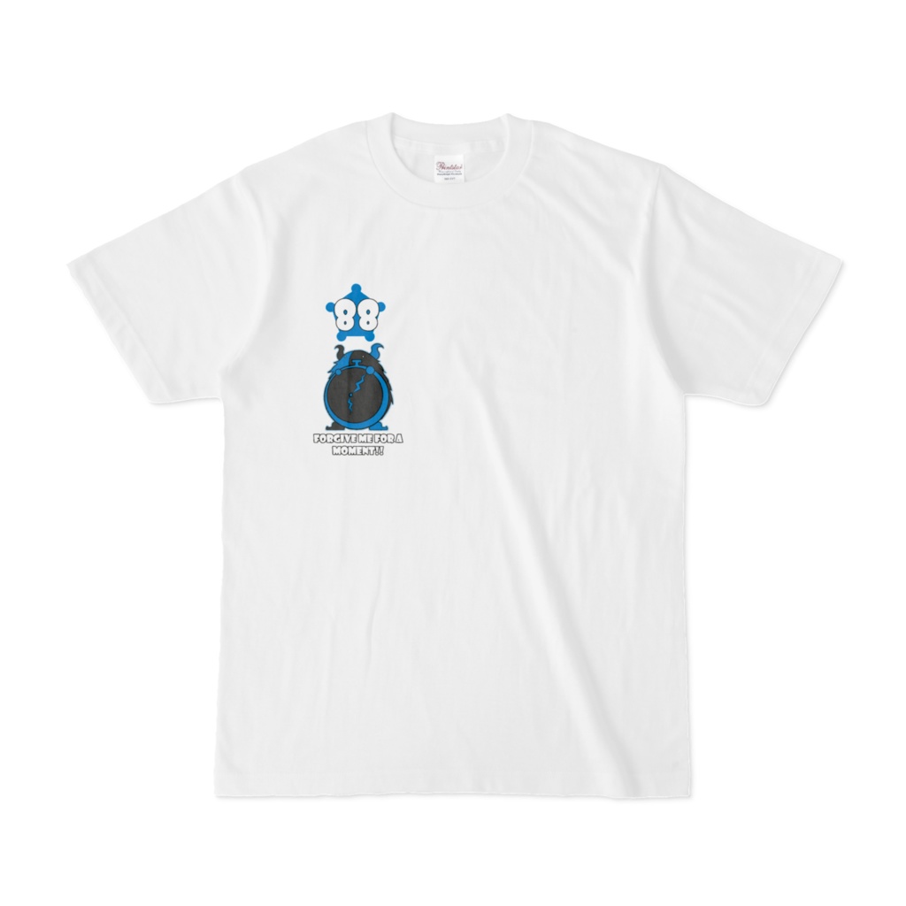 アクマトリツク Tシャツ(simple青)