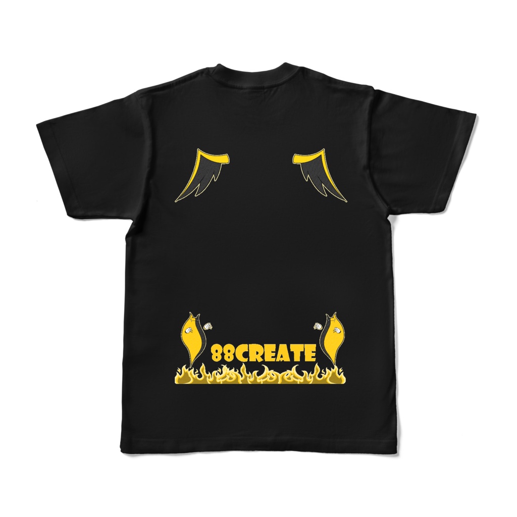 アクマトリツク Tシャツ(黄色)