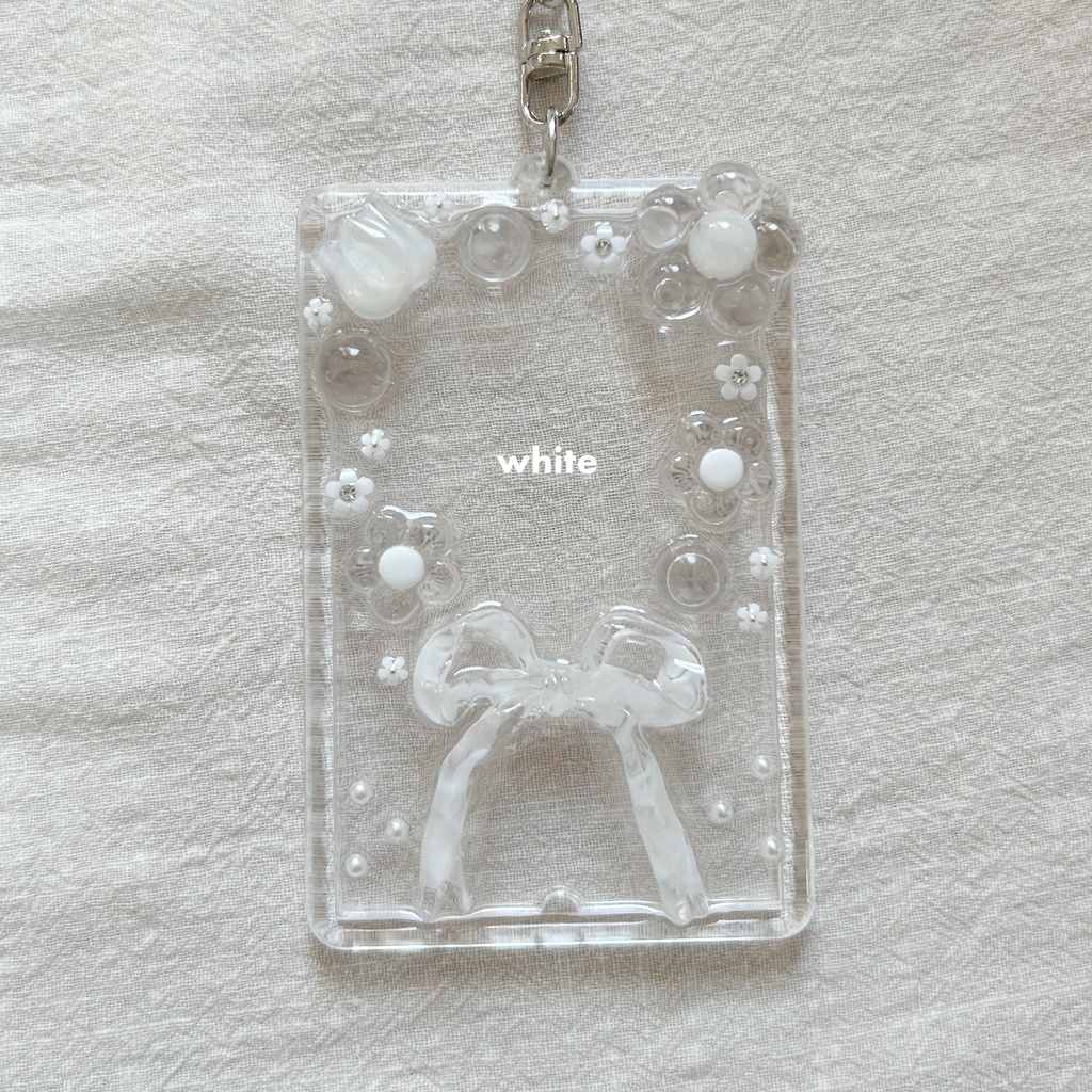 花束チェキキーホルダー