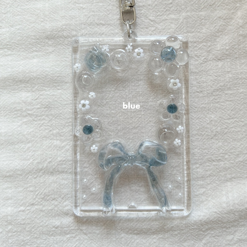 花束チェキキーホルダー