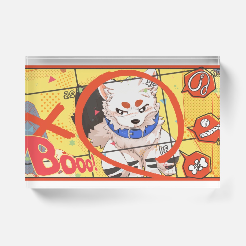 Booo! アクリルブロック 148×100