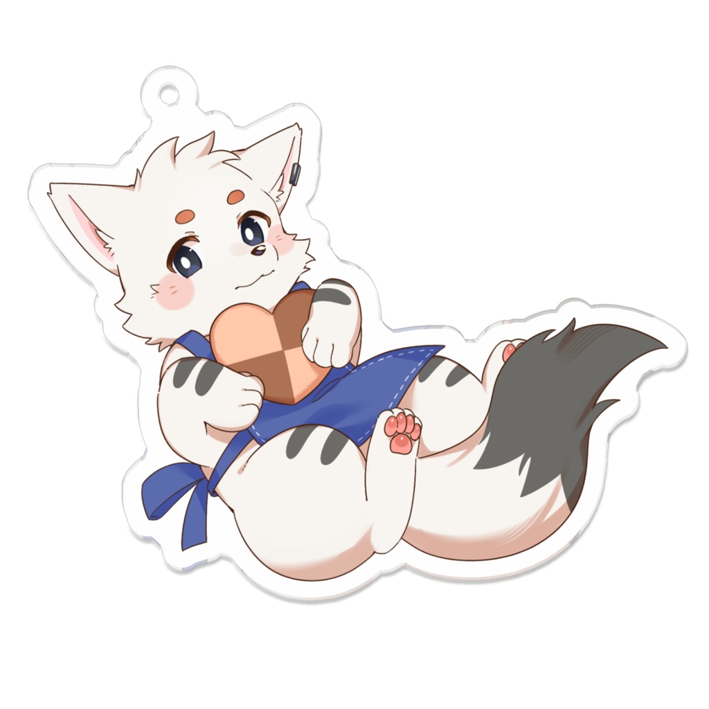 おじゃま虫 イラストアクキー