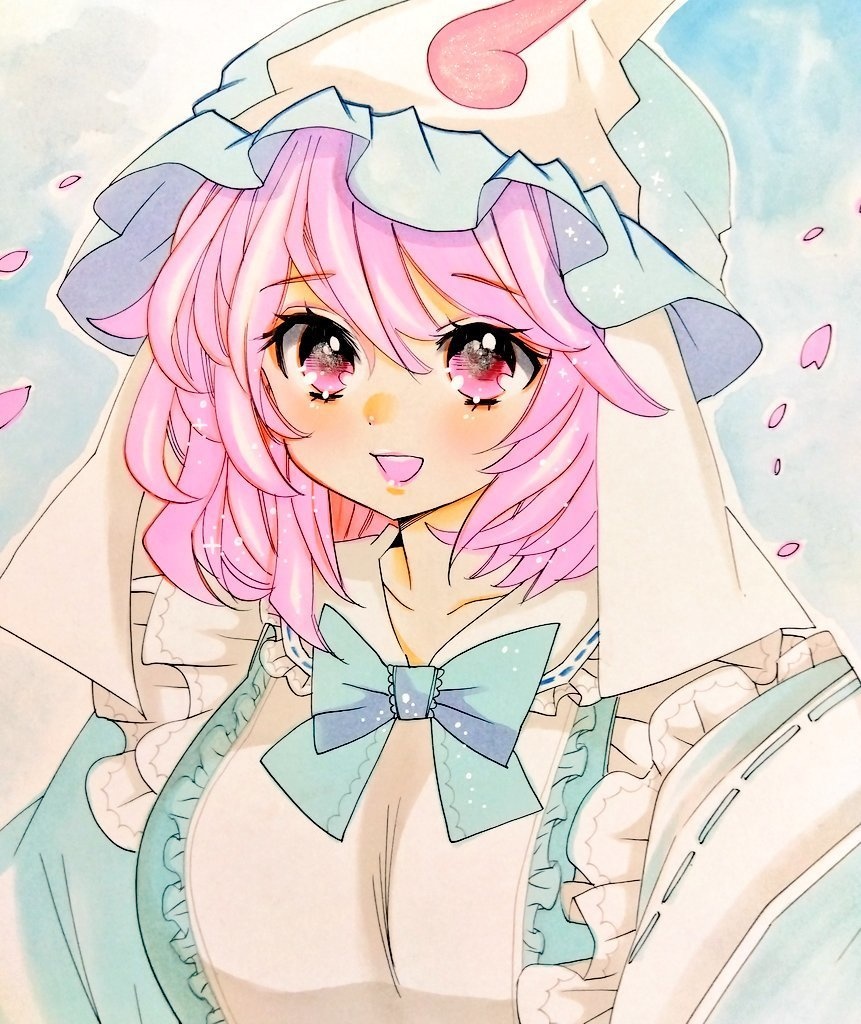 【大色紙】東方・幽々子