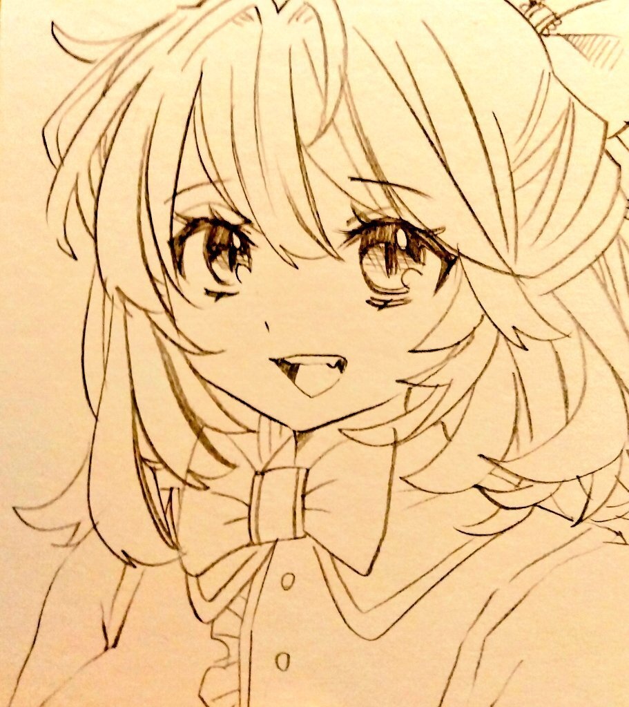 【ドローイング】創作・女の子