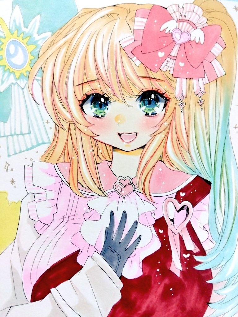 【大色紙】創作・女の子