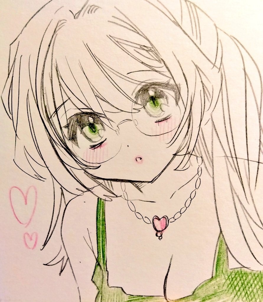 【ドローイング】創作・女の子