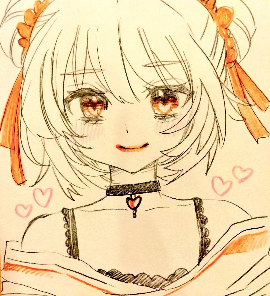 【ドローイング】創作・女の子