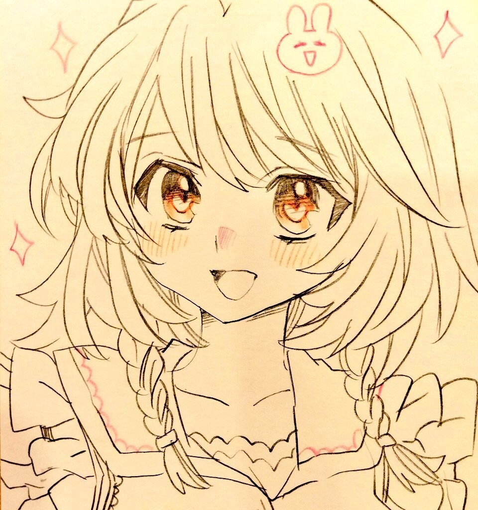 【ドローイング】創作・女の子