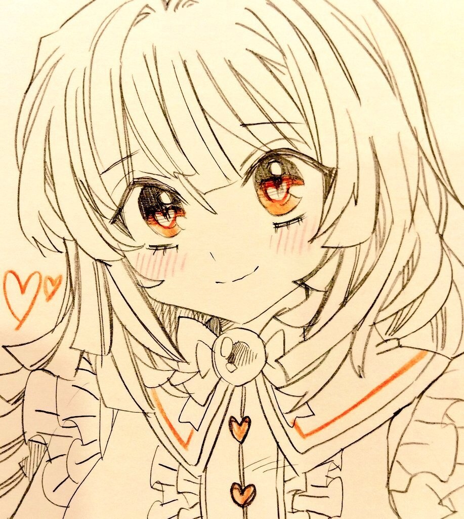 【ドローイング】創作・女の子