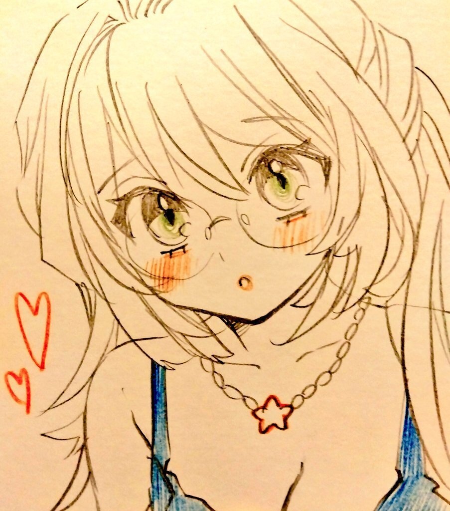 【ドローイング】テイク2☆創作・女の子